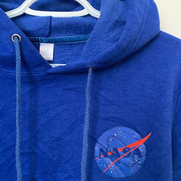 NASA blue hoodie women’s medium - Picture 2 of 5